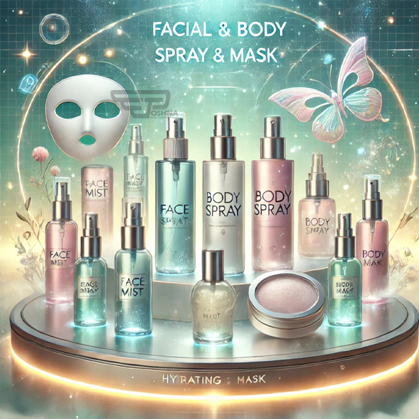 اسپری و ماسک صورت و بدن